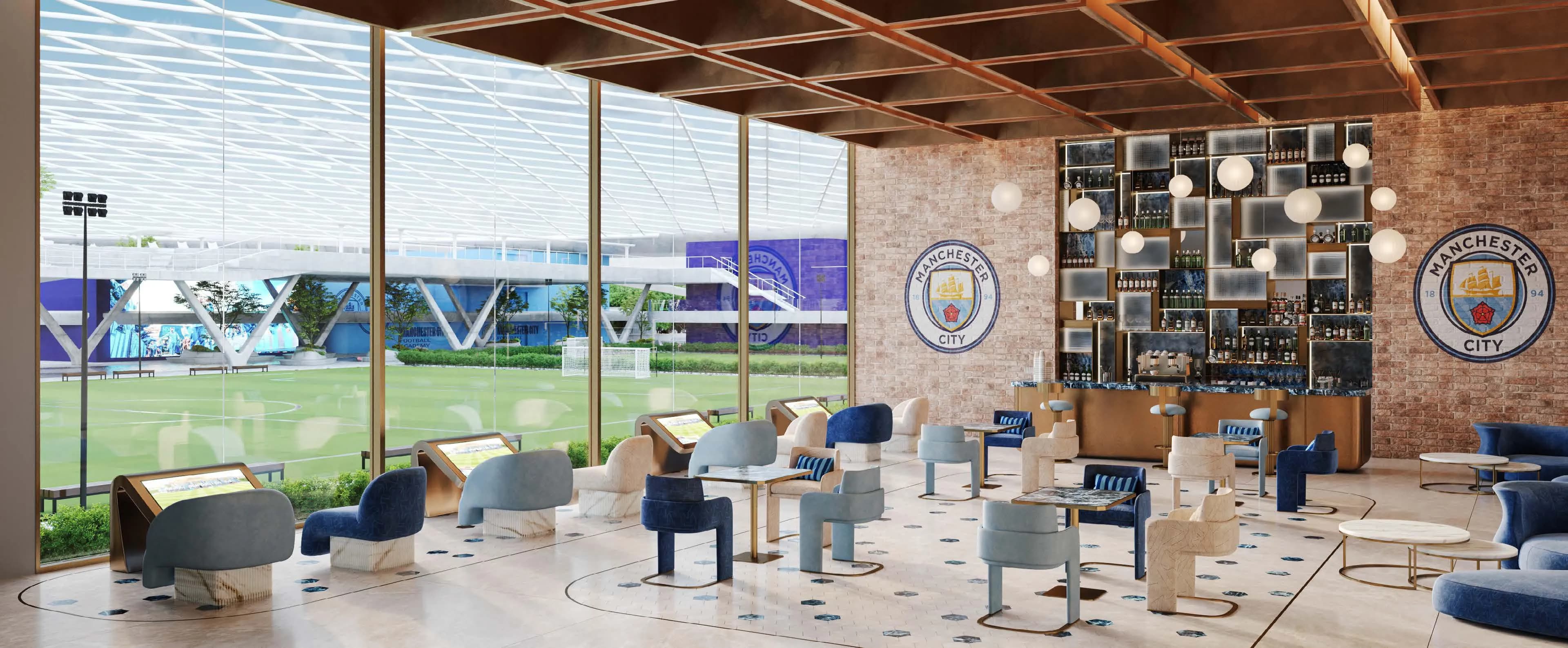 Manchester City Yas Residences by Ohana amenity City Lounge - Abu Dhabi, Dubai - by Ohana Developments