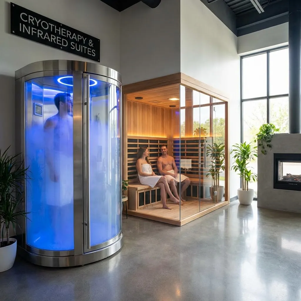Manchester City Yas Residences by Ohana amenity Cryotherapy & Infrared Suites - Abu Dhabi, Dubai - by Ohana Developments