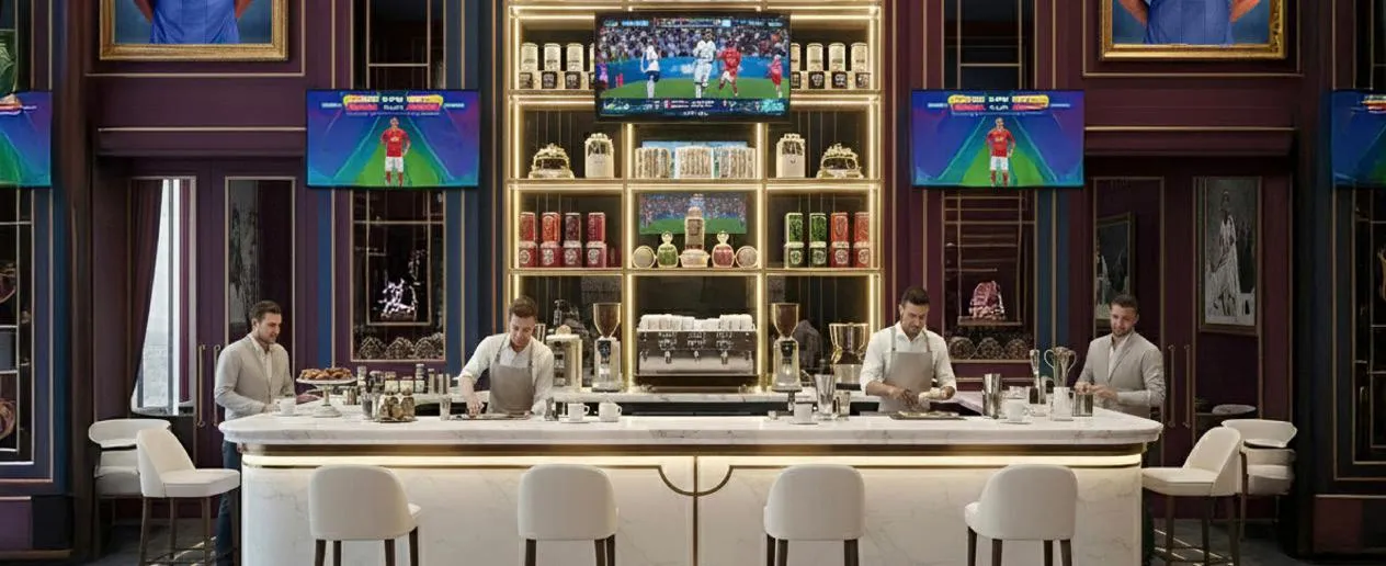 Manchester City Yas Residences by Ohana amenity The Cafe - Abu Dhabi, Dubai - by Ohana Developments