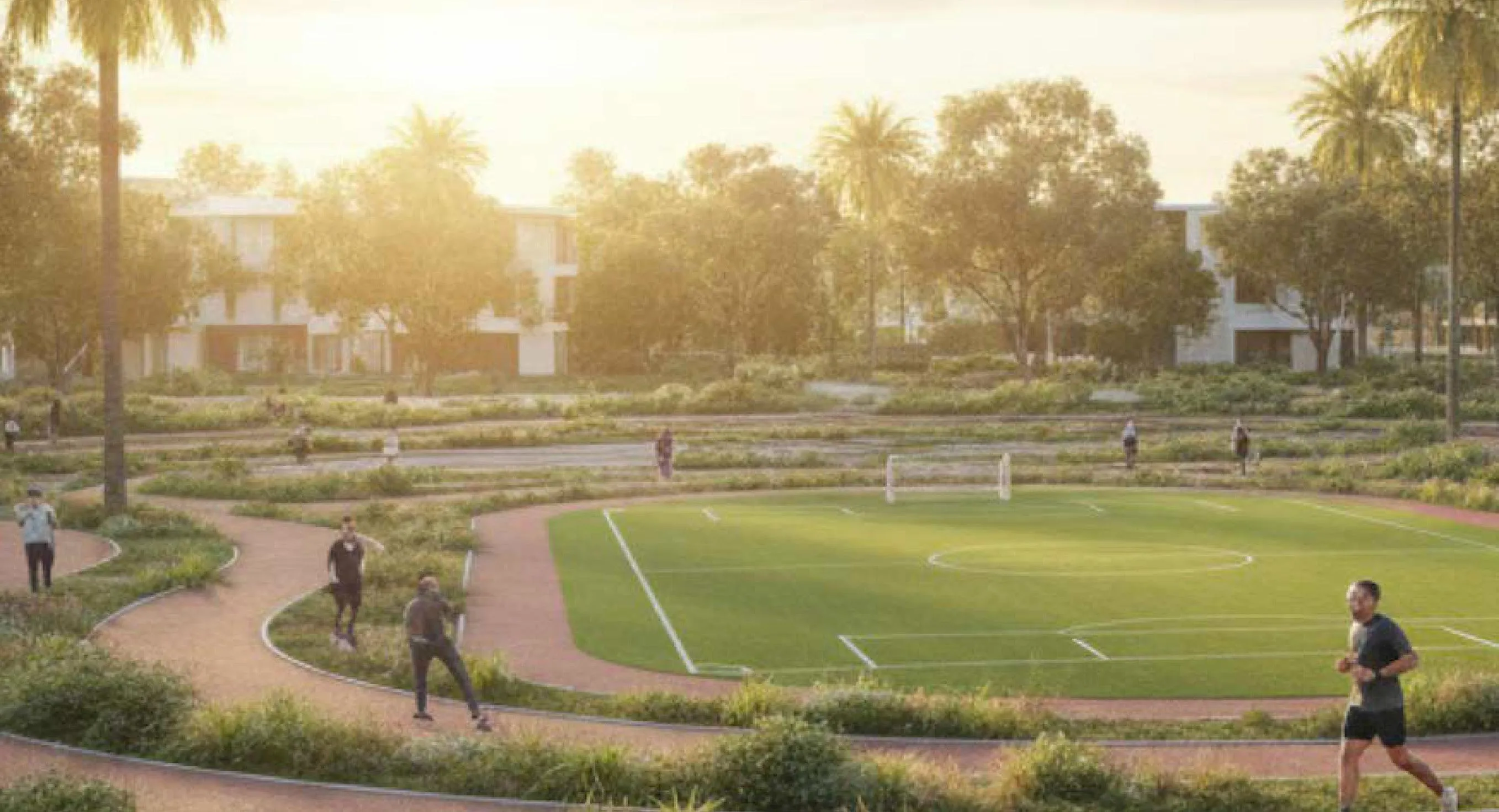 Manchester City Yas Residences by Ohana amenity The Central Garden - Abu Dhabi, Dubai - by Ohana Developments