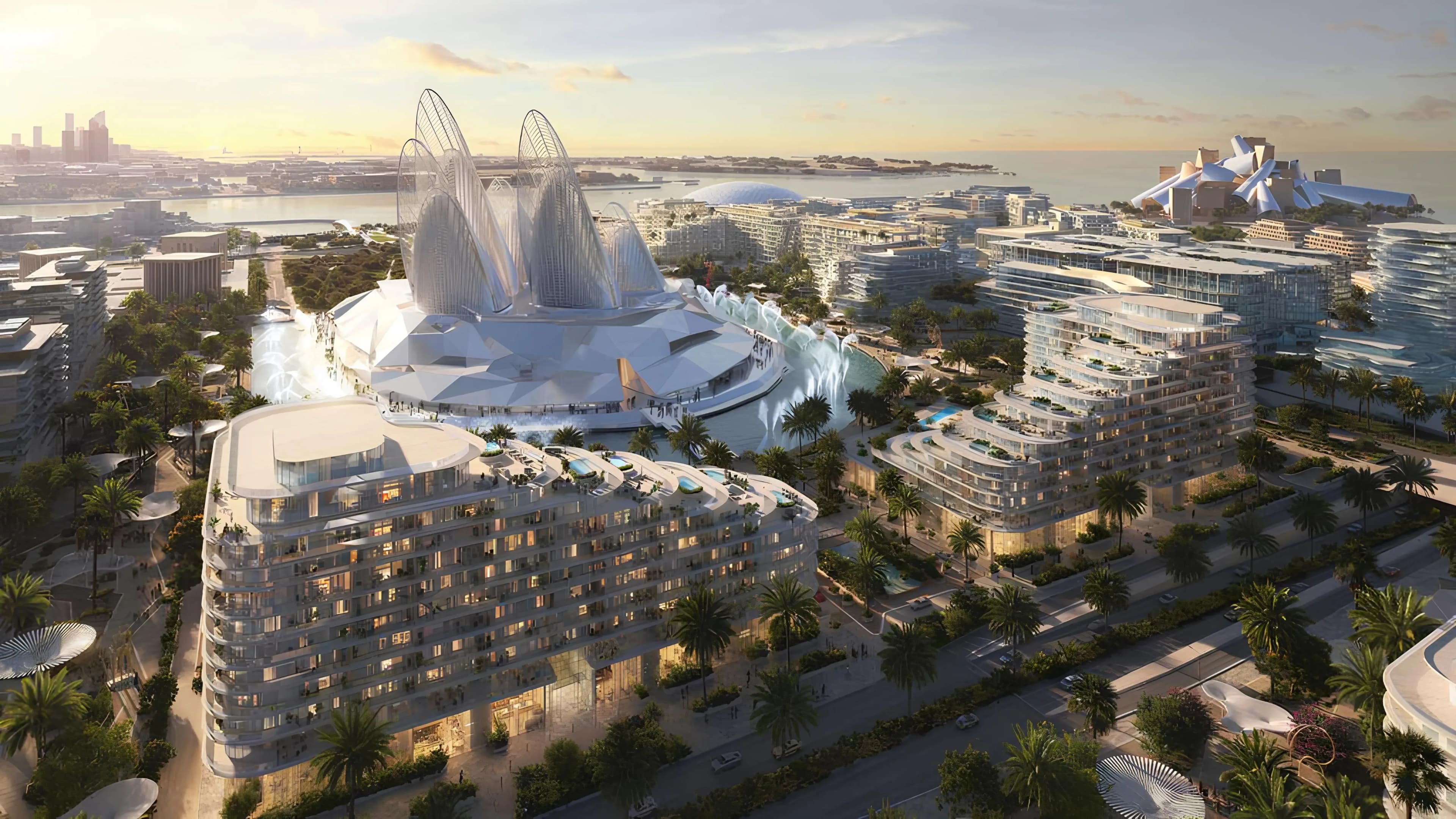 Mandarin Oriental Residences exterior view - Al Saadiyat island, Dubai - by ALDAR