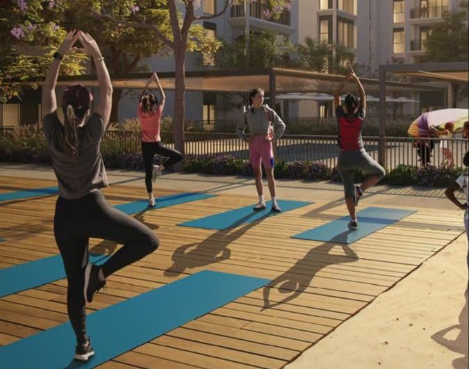 Mangrove amenity Yoga Area - Dubai Creek Harbour, Dubai - by Emaar