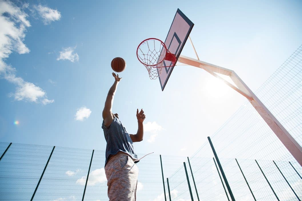 Mangrove Village amenity Basketball Court - Rabdan, Dubai - by ALAIN