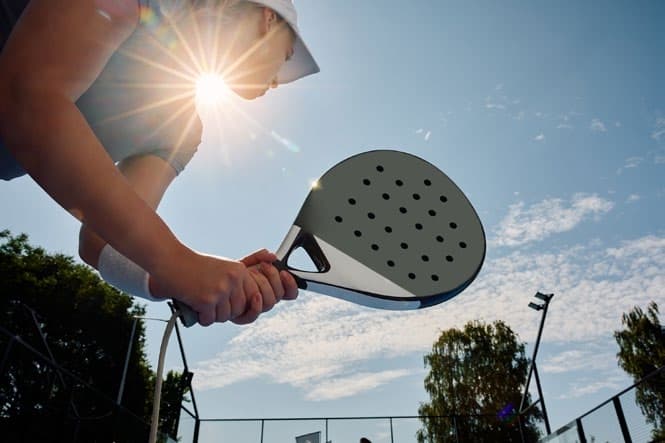 Mangrove Village amenity Padel Court - Rabdan, Dubai - by ALAIN