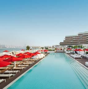 Mansio The8 amenity Landscaped Gardens And Water Features Throughout in Palm Jumeirah, Dubai, by IFA Hotels and Resorts