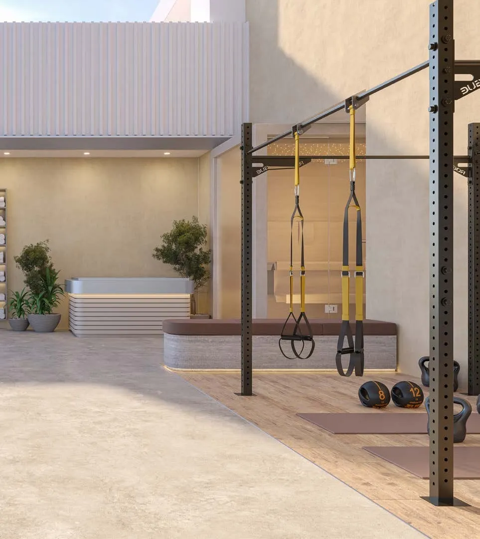 Maravea Residences amenity Outdoor Gym - Dubai Islands, Dubai - by Enzo Developers