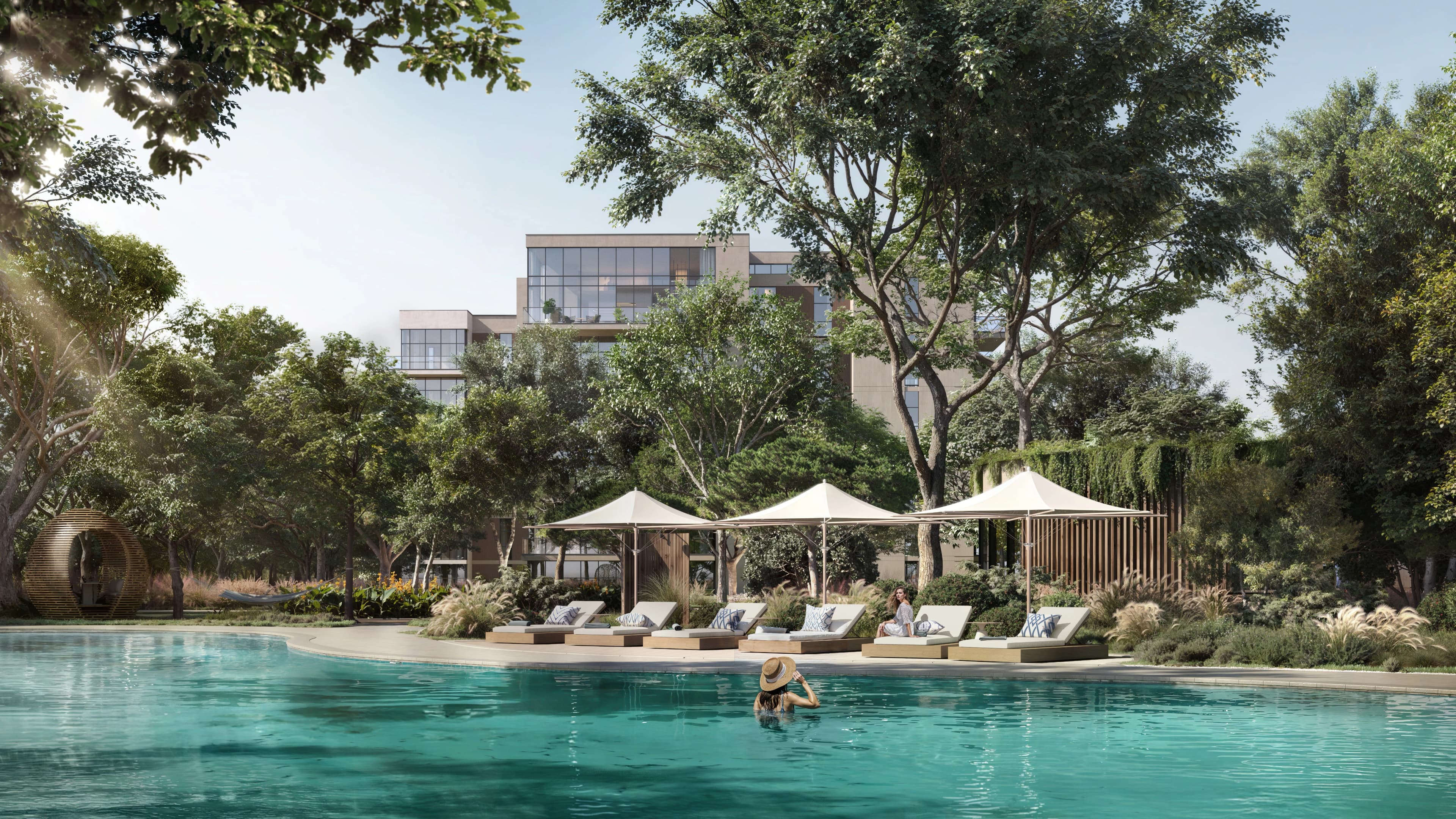 Maravelle Residences amenity Tranquility Pools - City of Arabia, Dubai - by Majid Al Futtaim