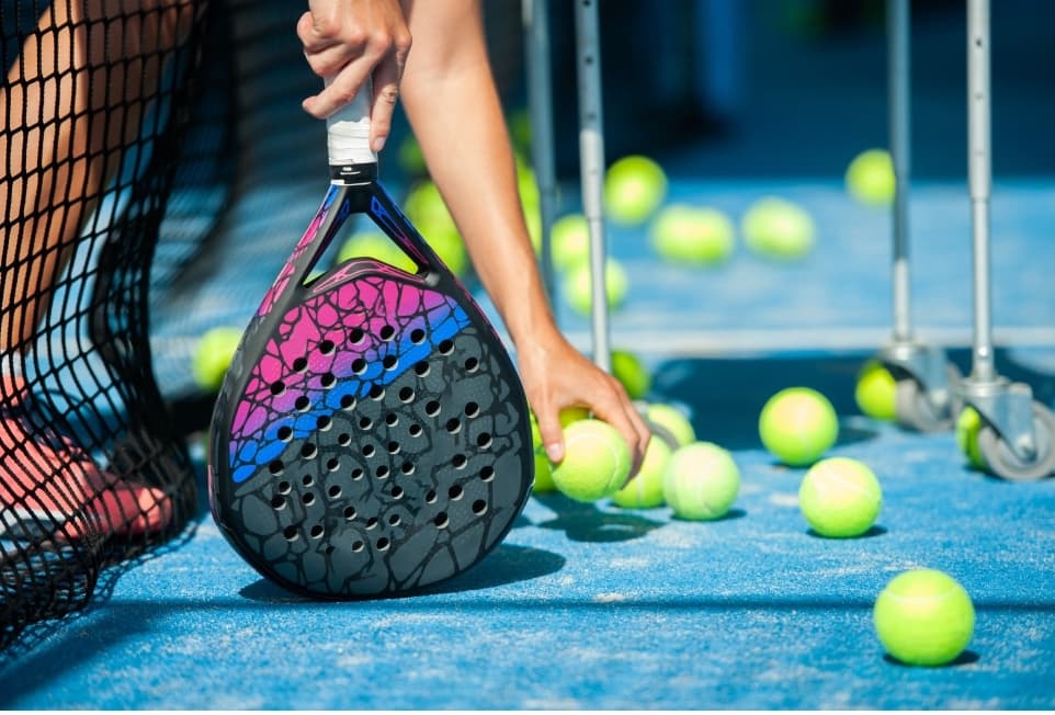 Marina Living amenity Paddle Court in Dubai Marina, Dubai, by LMD