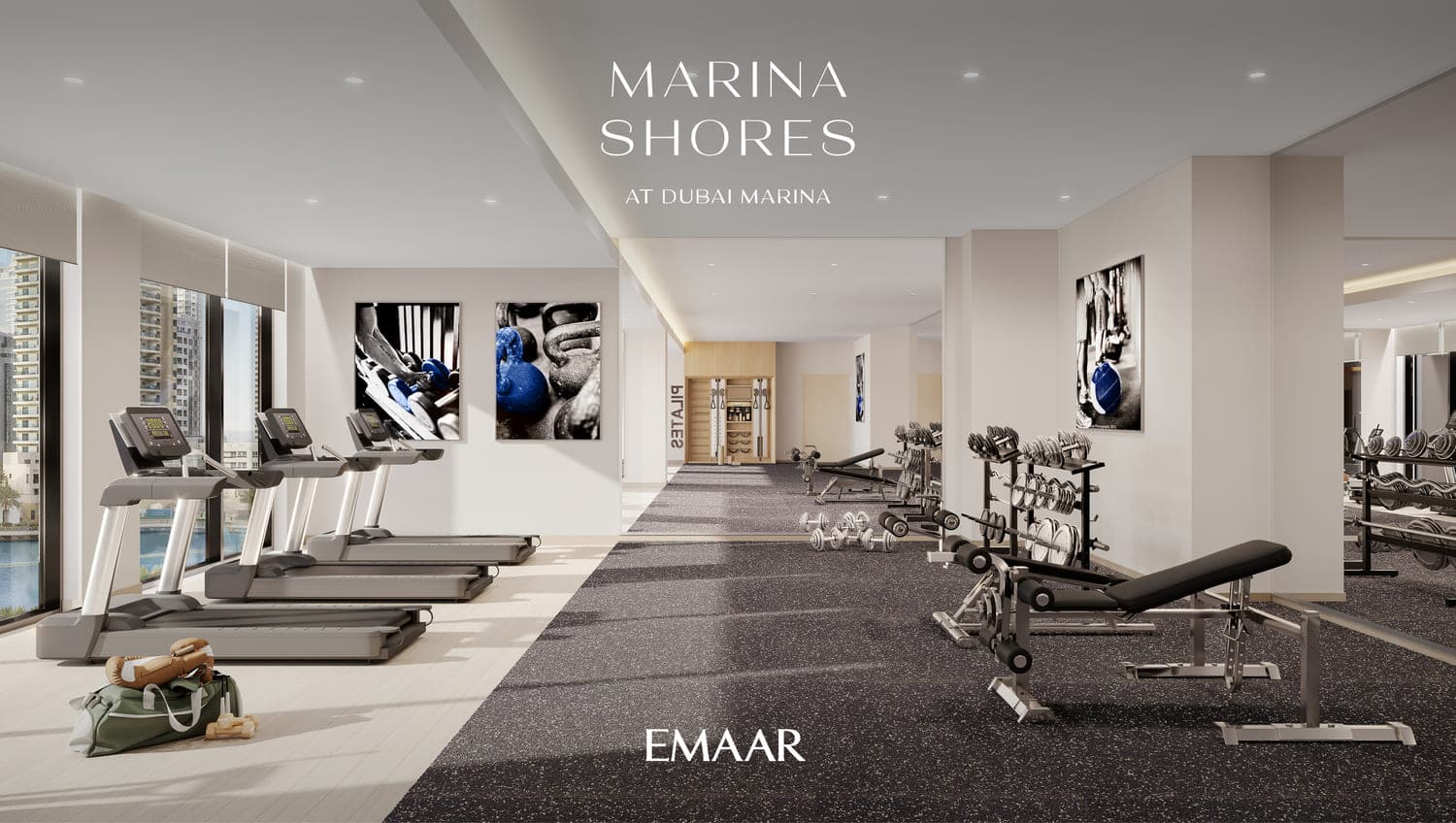 Marina Shores amenity Fully Equipped Gym - Jumeirah Beach Residence (JBR), Dubai - by Emaar