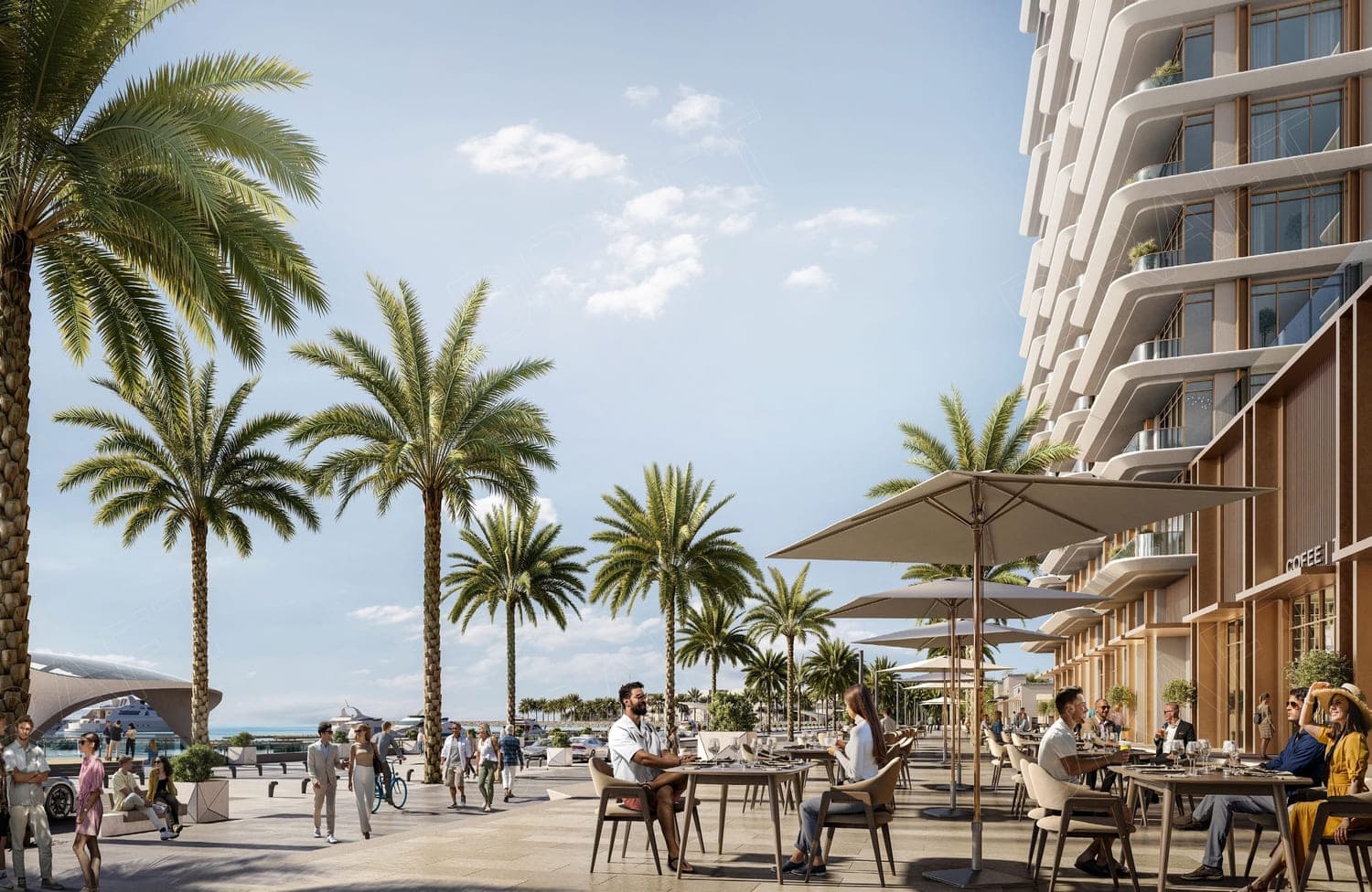Marina Views amenity Community Park - Mina Rashid, Dubai - by Emaar