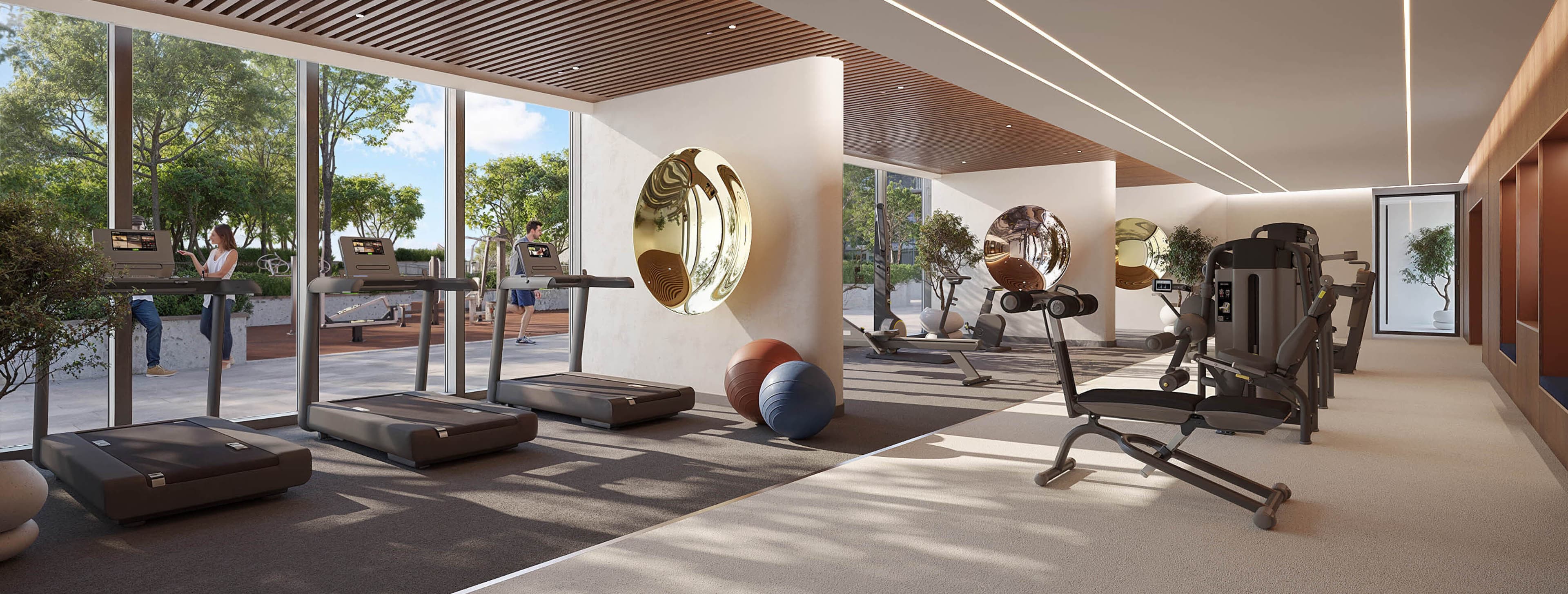 Marina Views amenity Gym - Mina Rashid, Dubai - by Emaar