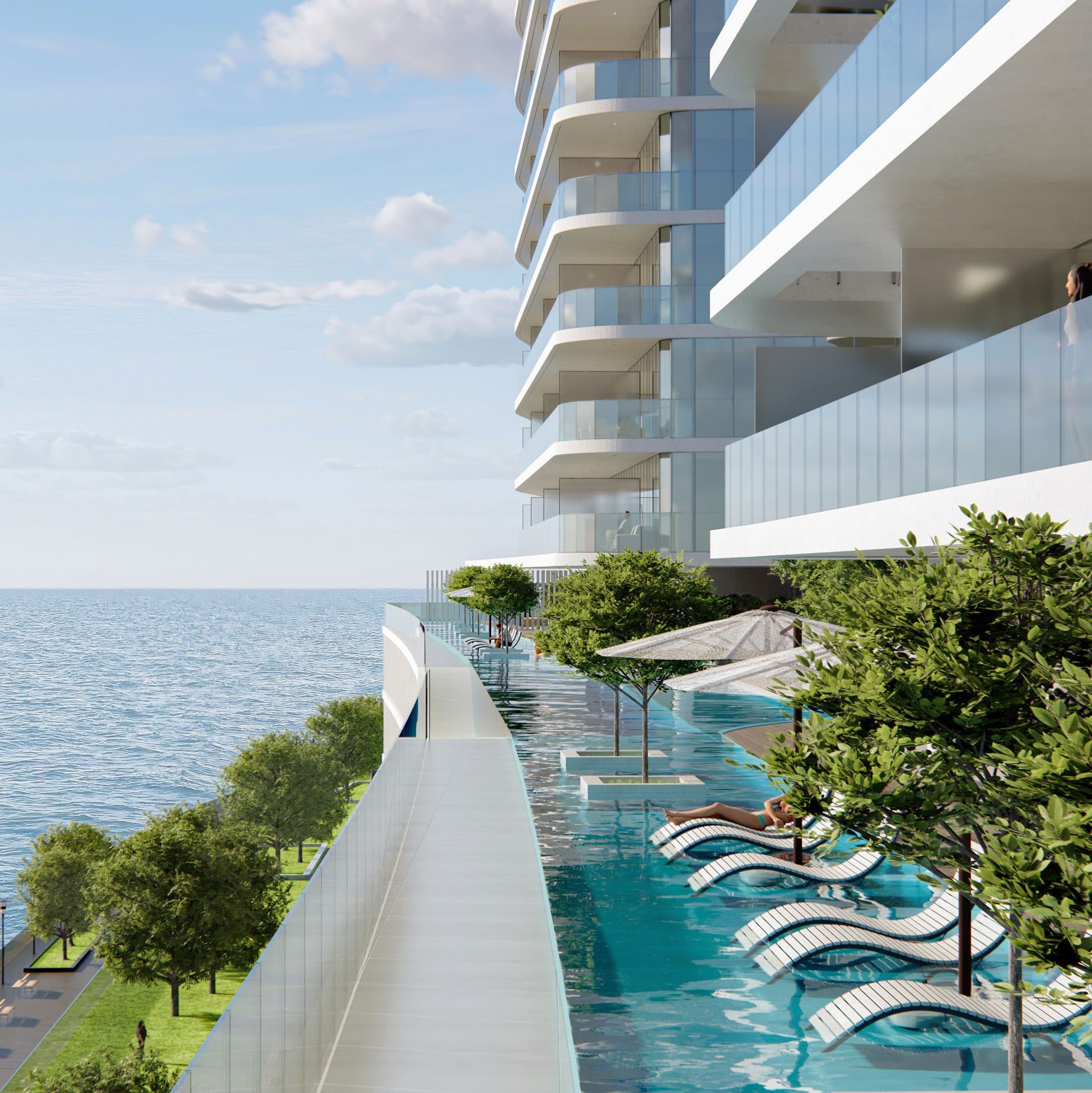 Marlin Reportage amenity Shaded Seating Areas - Abu Dhabi, Dubai - by Reportage Properties