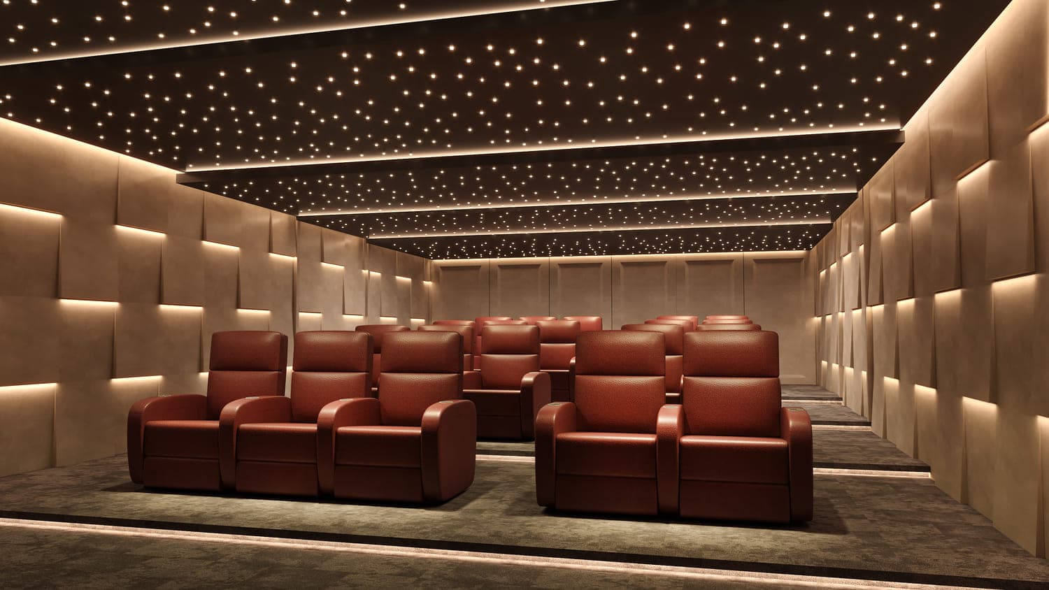 Marquis Galleria amenity Private Cinema in Arjan, Dubai