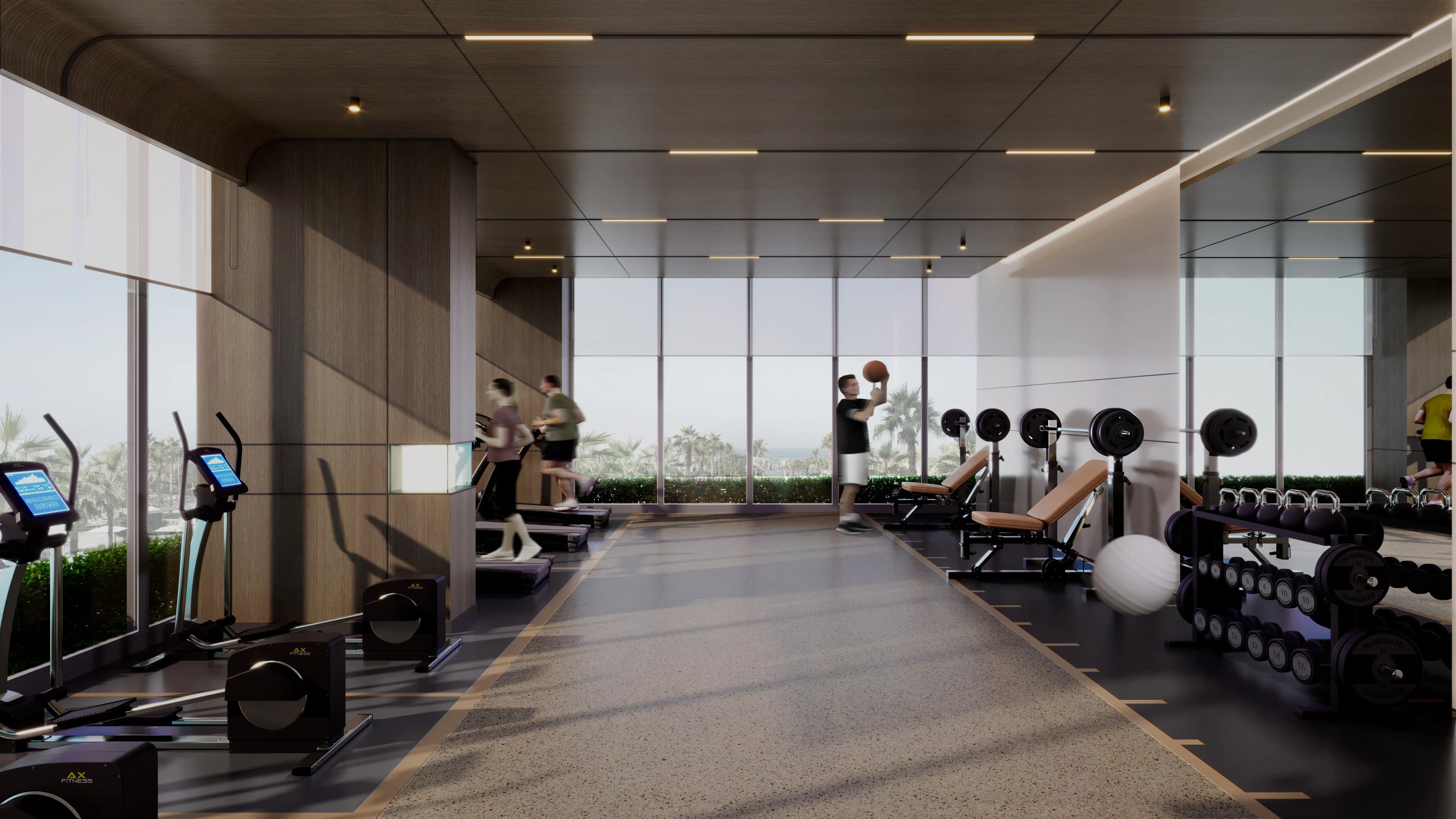 Marquis Horizon amenity Fully Equipped Gym - Madinat Al Mataar, Dubai - by Marquis