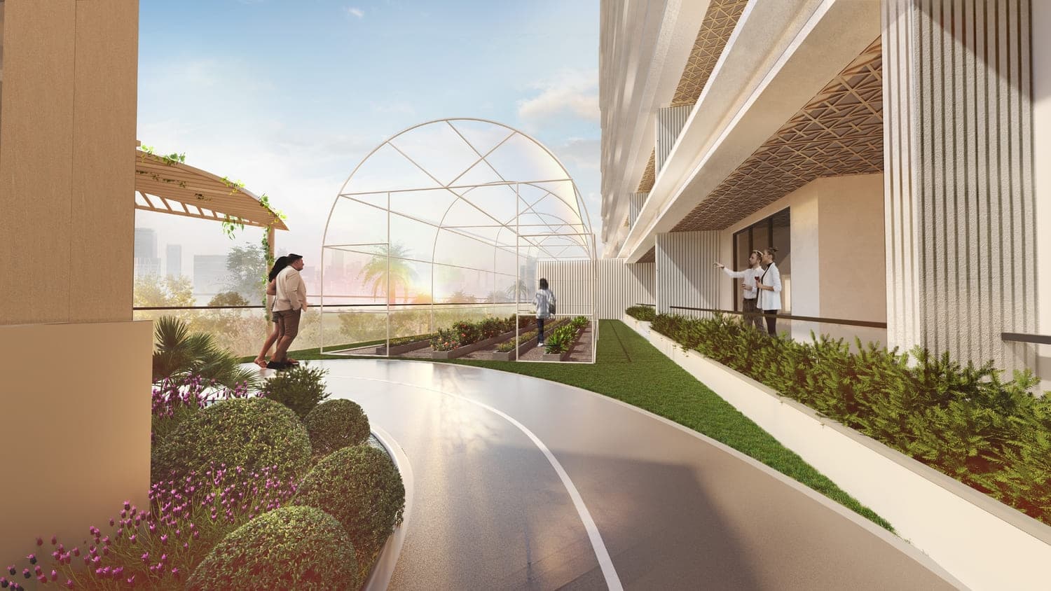Marquis Insignia amenity Private Roof Majlis - Arjan, Dubai - by Marquis