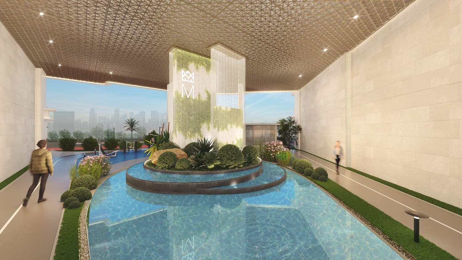 Marquis Insignia amenity Water Splash - Arjan, Dubai - by Marquis