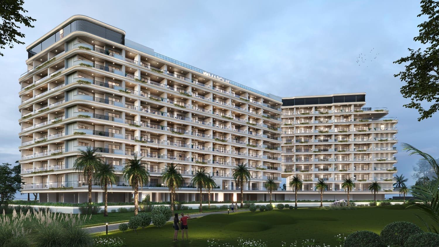Marquis Insignia exterior view - Arjan, Dubai - by Marquis