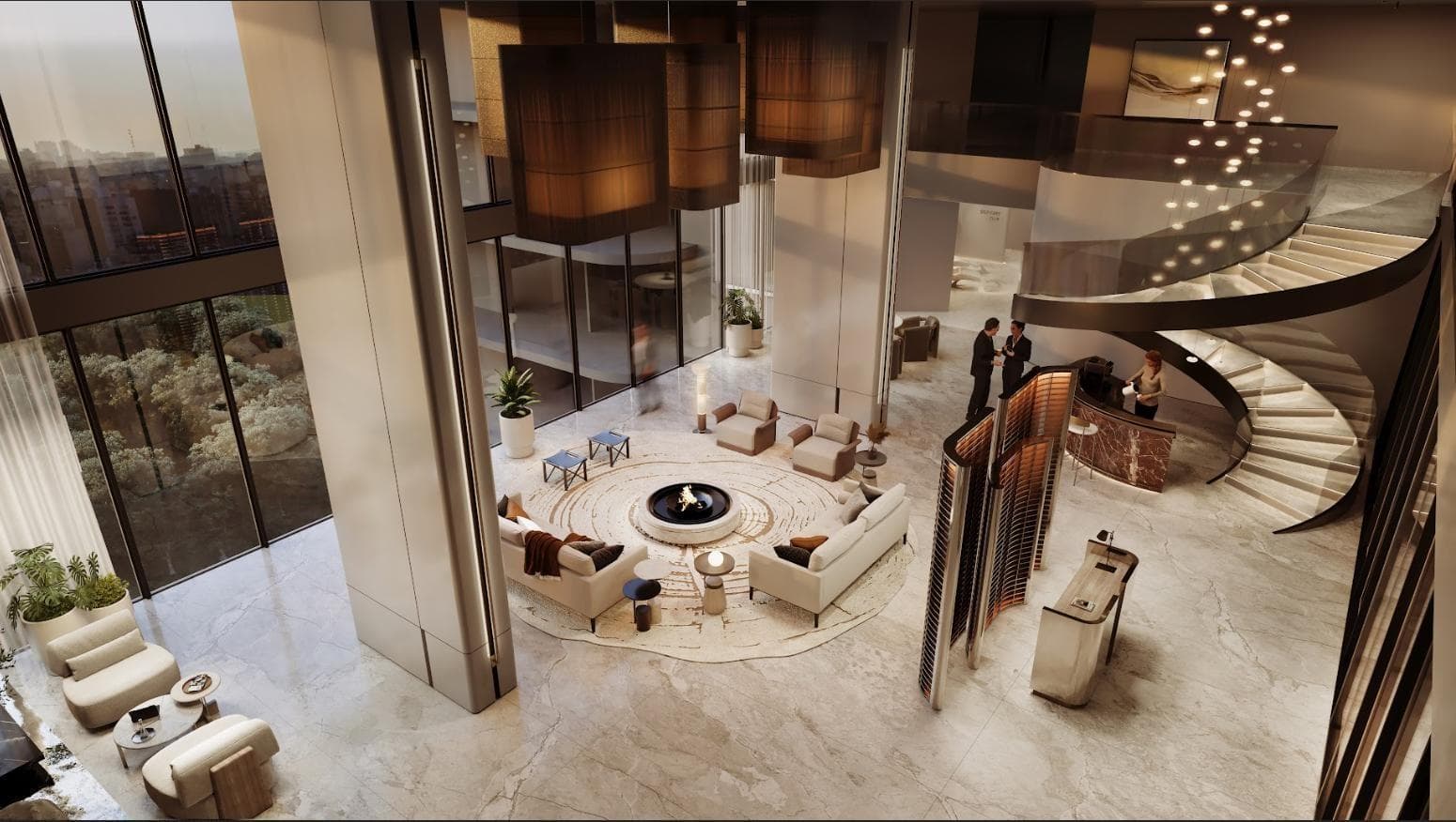 Marquis One amenity Sky Lounge - Arjan, Dubai - by Marquis