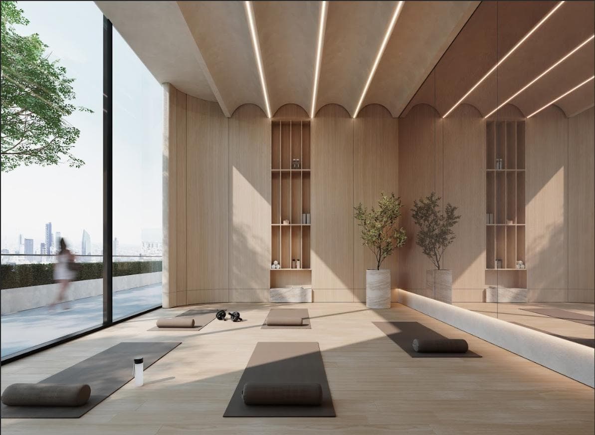 Marquis One amenity Yoga Area - Arjan, Dubai - by Marquis