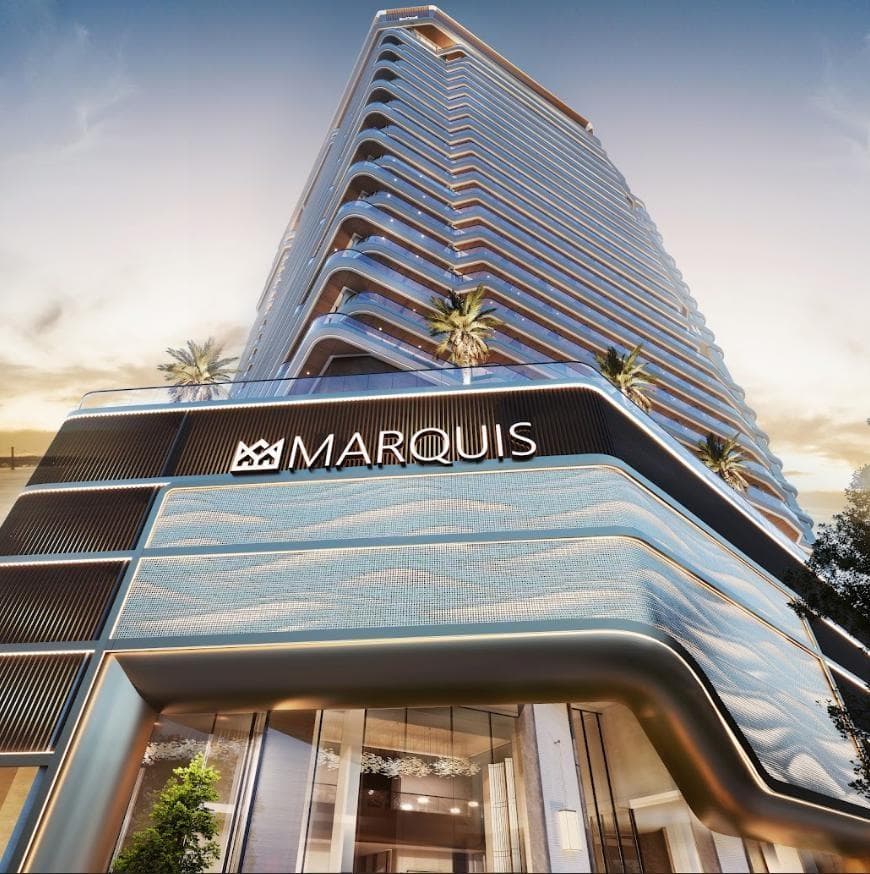 Marquis One exterior view - Arjan, Dubai - by Marquis