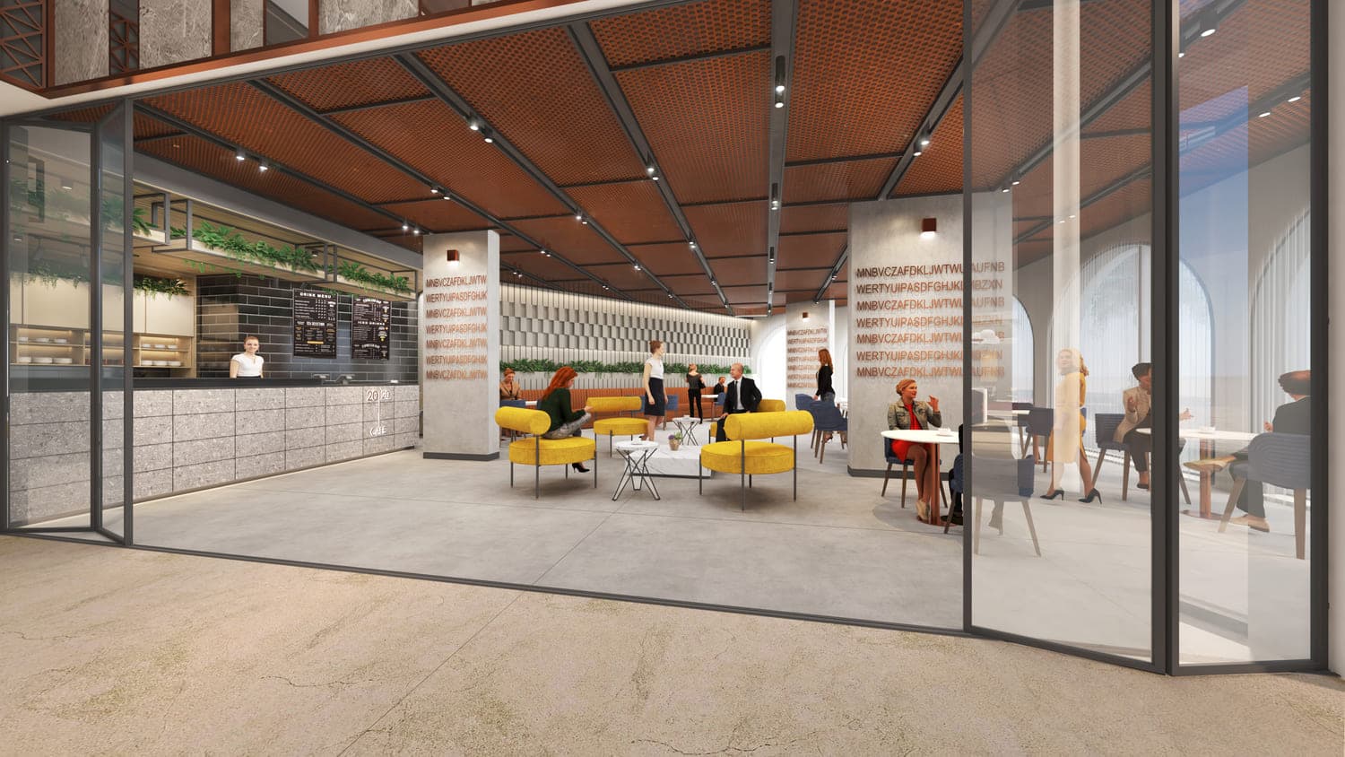 Marquis Signature amenity Coffee Shop in Arjan, Dubai