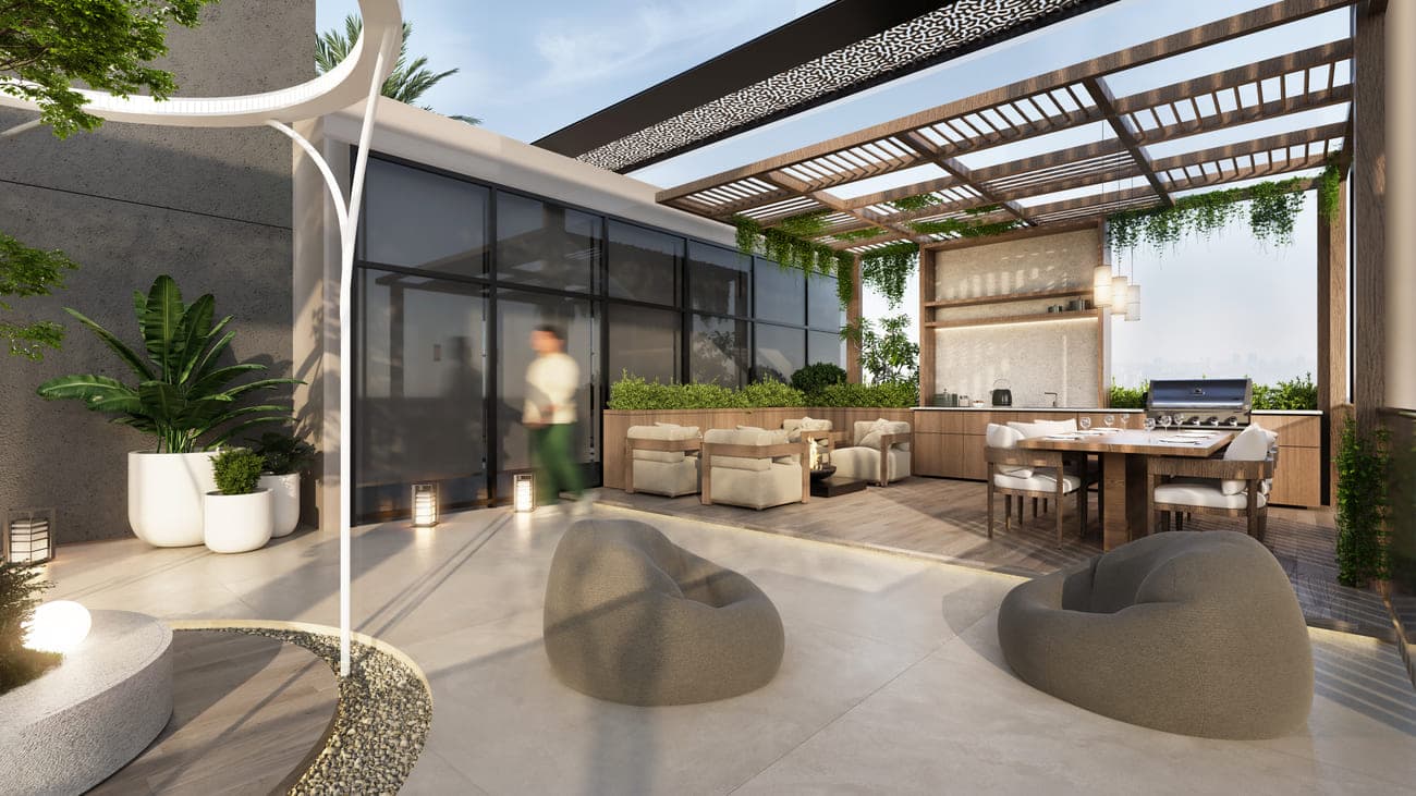 Marquis Vista amenity Bbq Area - Dubailand Residence Complex, Dubai - by Marquis