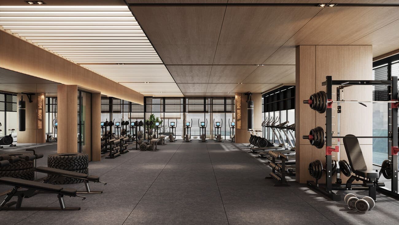 Marquis Vista amenity Gym - Dubailand Residence Complex, Dubai - by Marquis