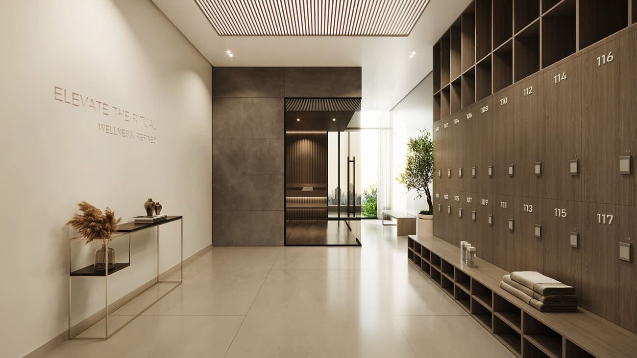 Marquis Vista amenity Sauna - Dubailand Residence Complex, Dubai - by Marquis