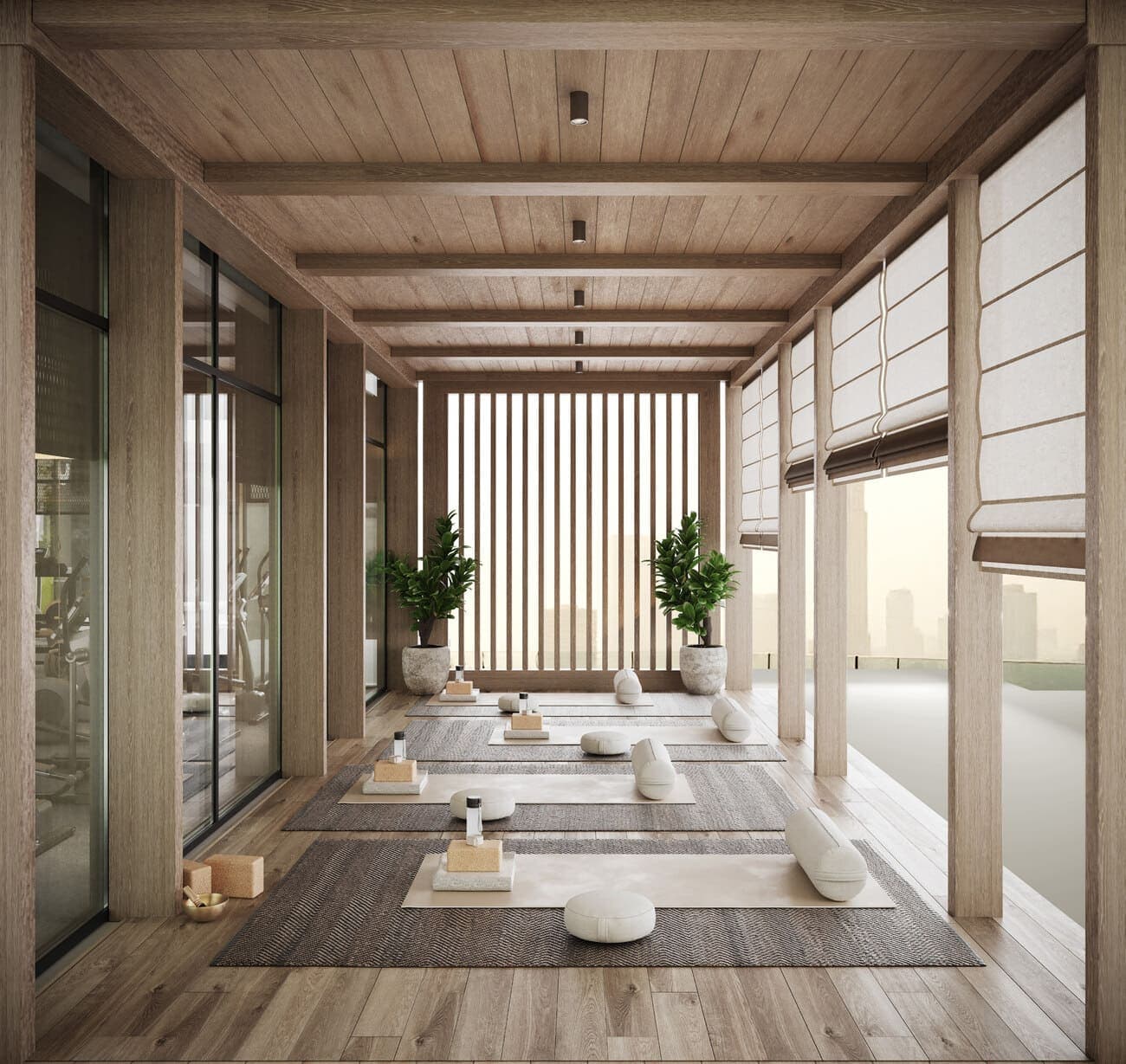 Marquis Vista amenity Yoga Area - Dubailand Residence Complex, Dubai - by Marquis