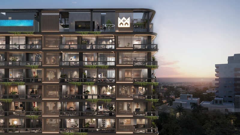 Marquis Vista exterior view - Dubailand Residence Complex, Dubai - by Marquis