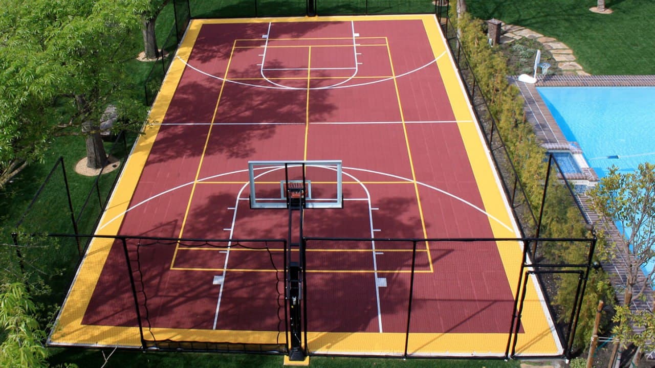 Marquise Square amenity Multifunctional Outdoor Court in Business Bay, Dubai, by Seven Tides