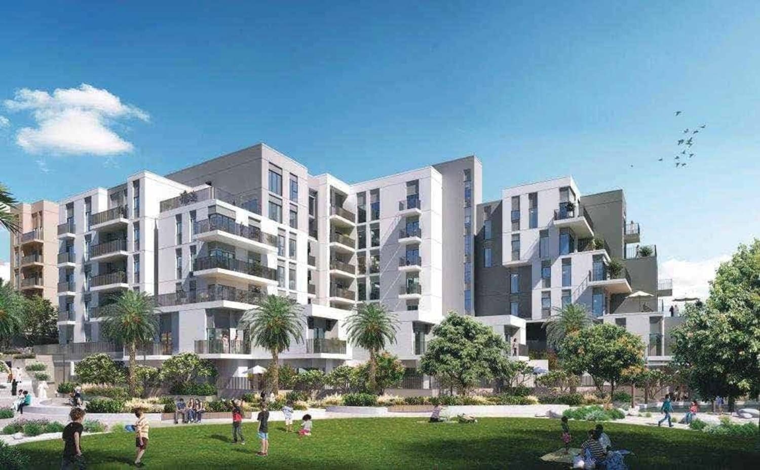 Maryam Gate Residences exterior view - Maryam Island, Dubai - by Eagle Hills