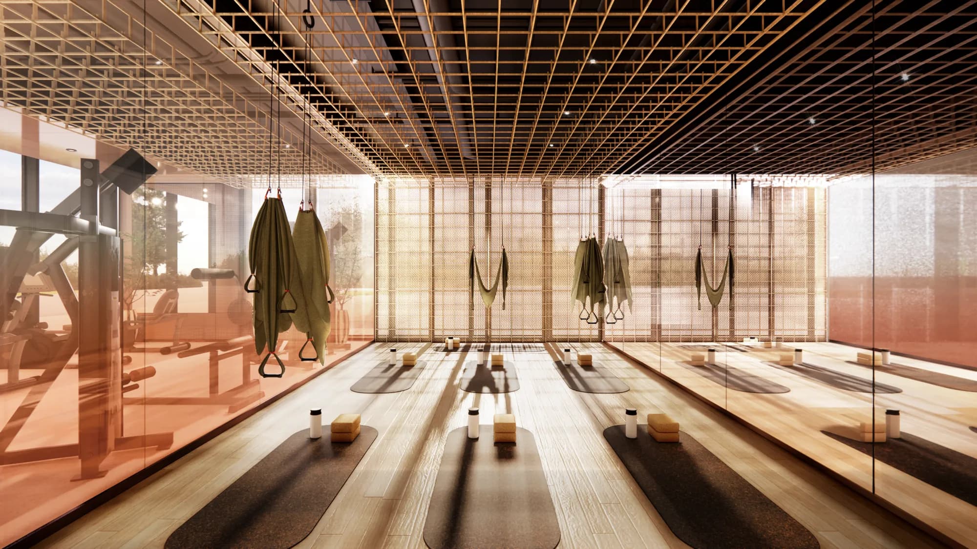 Mas Barsha Residency amenity Yoga Room - Dubai, Dubai - by Revi Realty