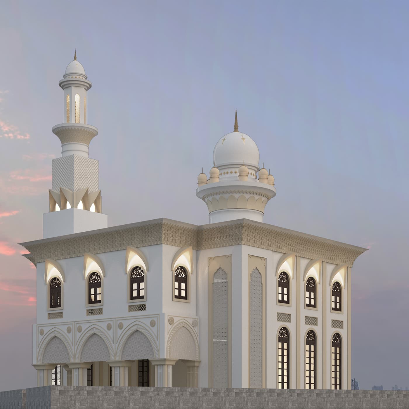 Masaar 2 Coral amenity Mosque - Al Rowdat Suburb, Dubai - by Arada