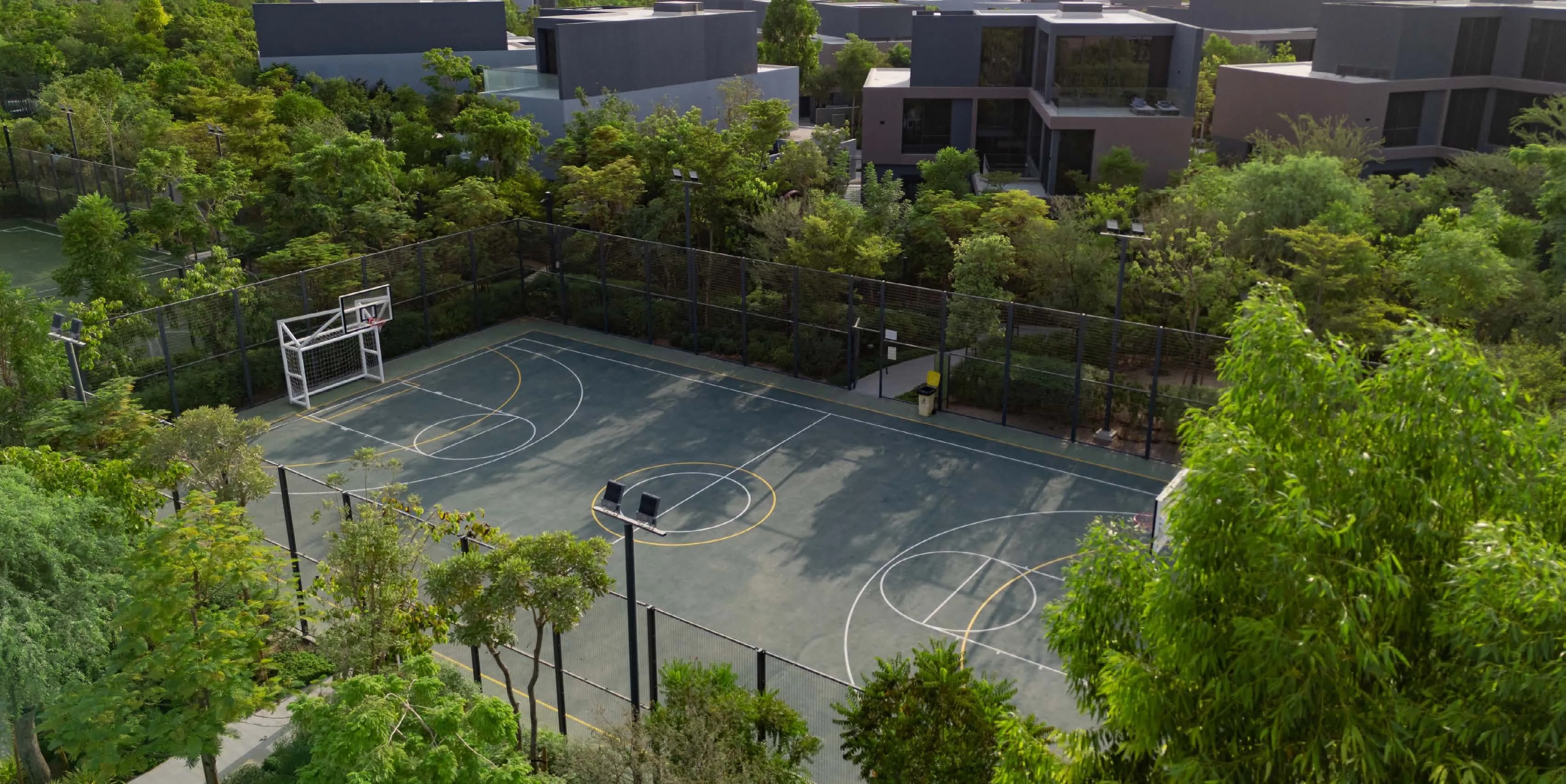 Masaar 3 Layan amenity Basketball & Padel Courts - Al Rowdat Suburb, Dubai - by Arada