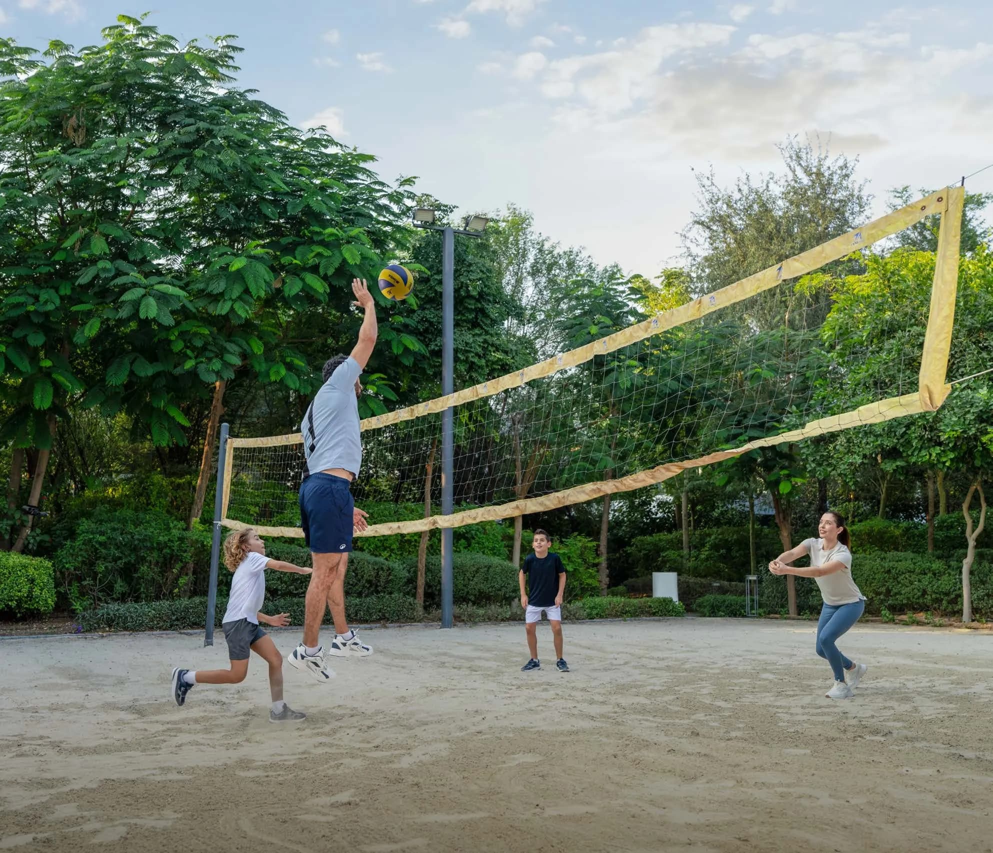 Masaar 3 Layan amenity Volleyball Area - Al Rowdat Suburb, Dubai - by Arada