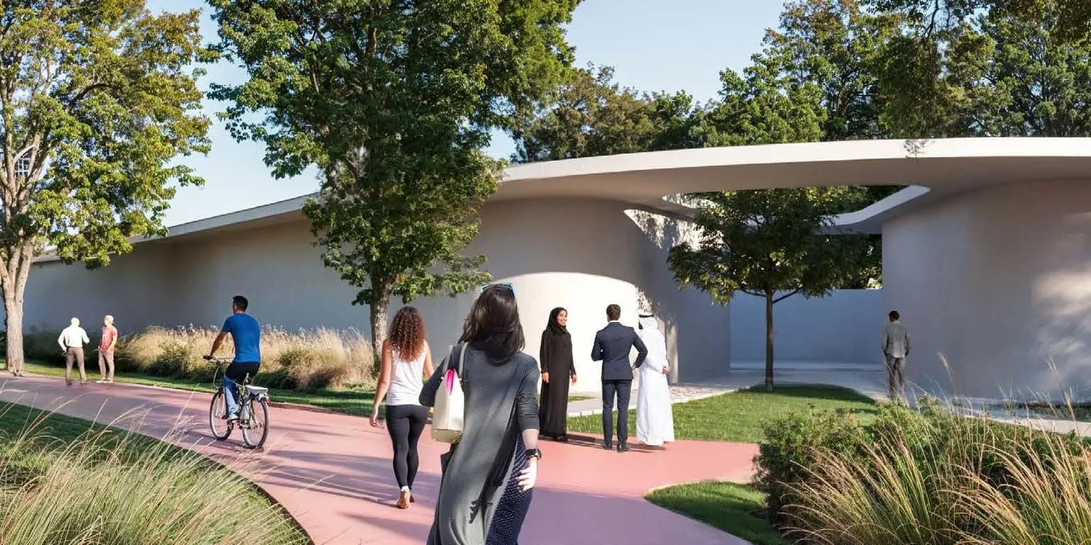 Masaar 3 Layan amenity Walking Paths - Al Rowdat Suburb, Dubai - by Arada