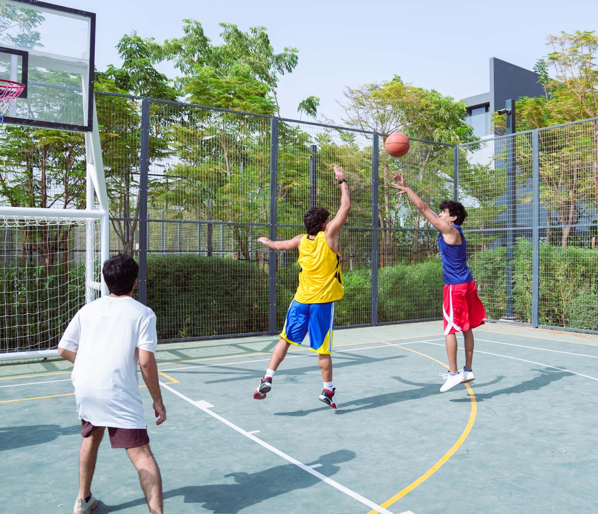 Masaar 3 Phases 1 and 2 amenity Basketball & Padel Courts - AL MENHAZ, Dubai - by Arada