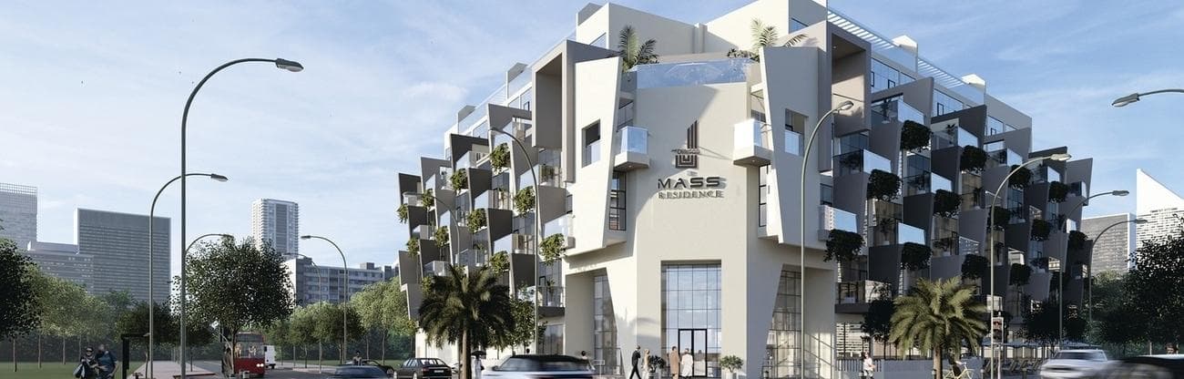 Mass Residences exterior view - JVC (Jumeirah Village Circle), Dubai - by Jaiedco Development