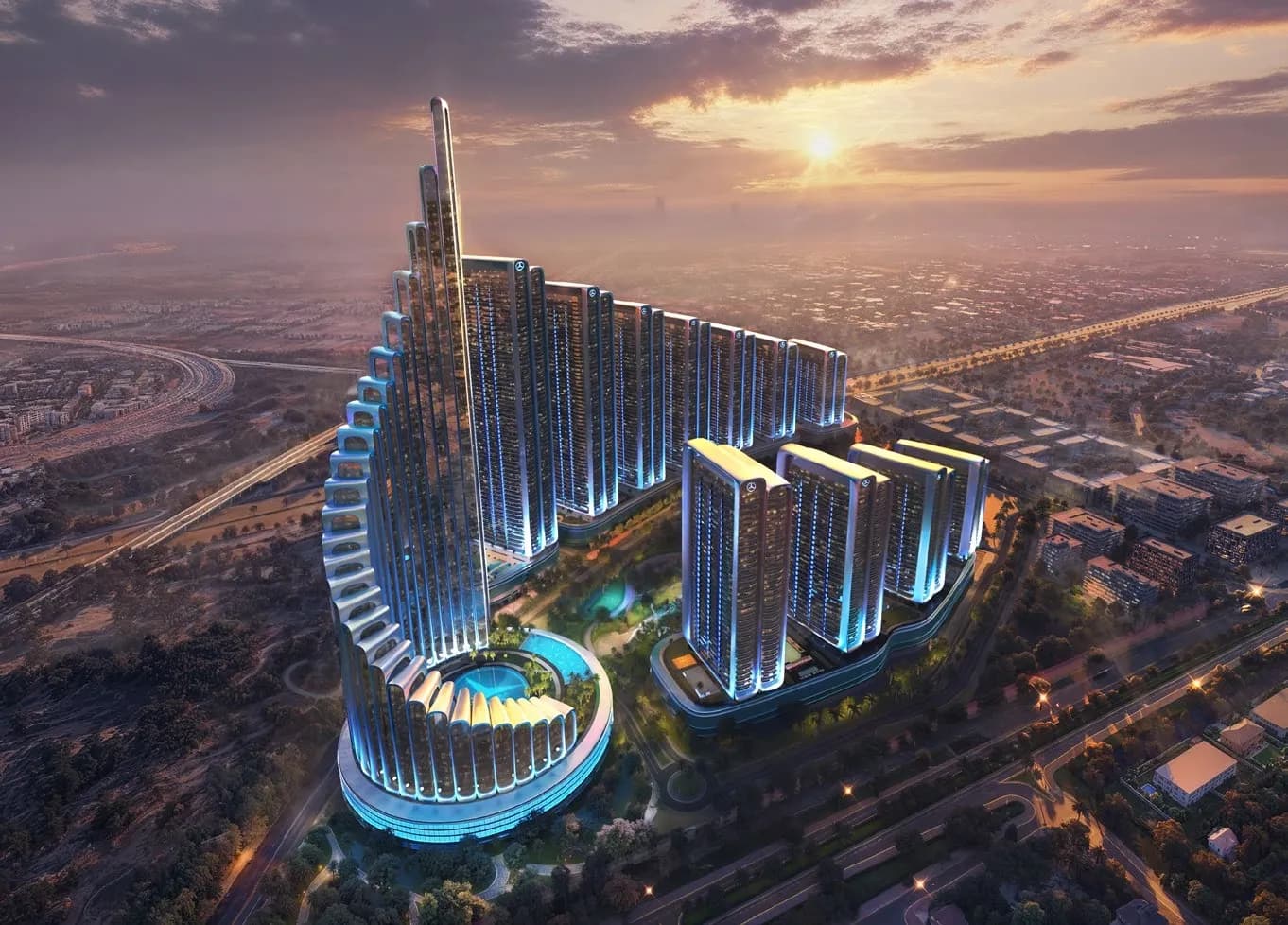 Maybach 6 exterior view - Meydan (Nad Al Sheba 1), Dubai - by Binghatti