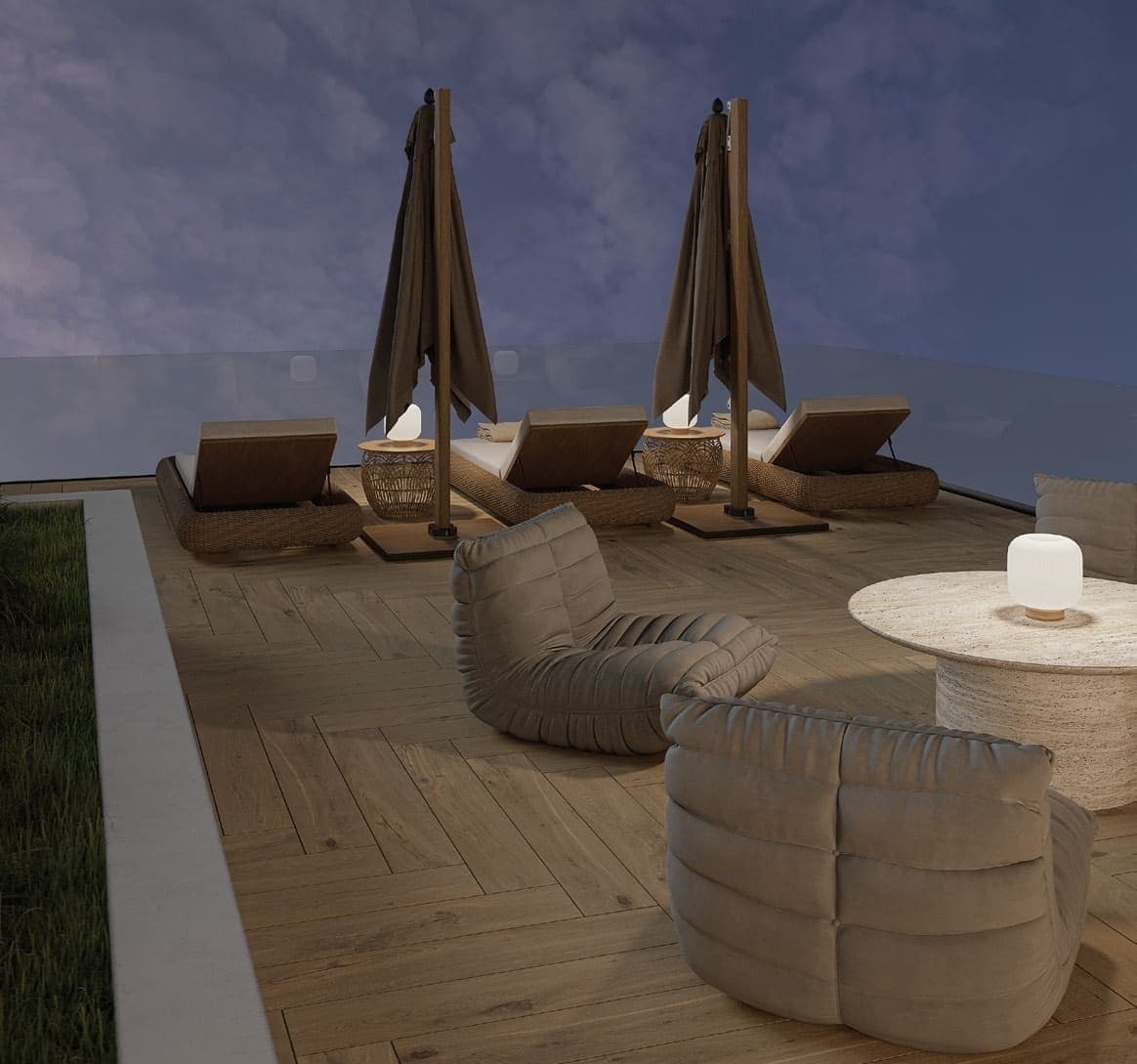 Mayfair Gardens amenity Viewing Deck - Al Satwa, Dubai - by Majid Developments