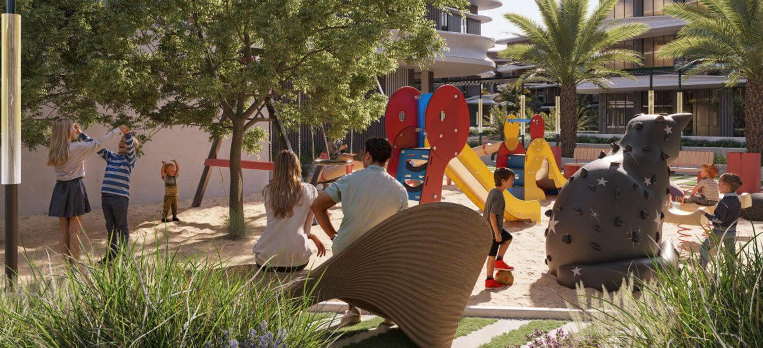 Mayfair Vista amenity Kids Outdoor Play Area - Wadi Al Safa 7, Dubai - by Seven Mayfair Real Estate Development