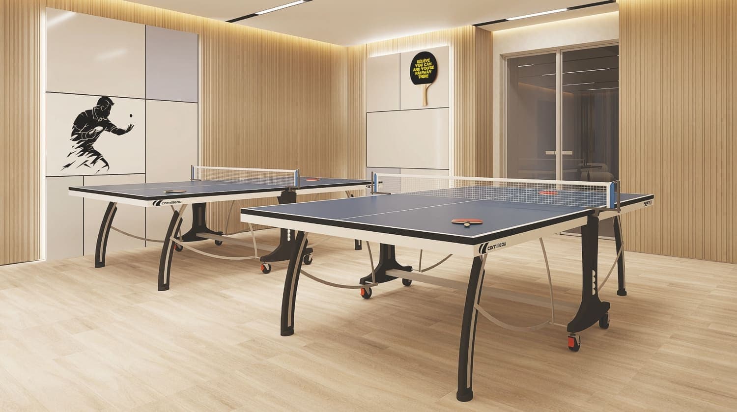 Me Do Re 2 amenity Table Tennis - JLT (Jumeirah Lake Towers), Dubai - by Me Do Re Properties DMCC