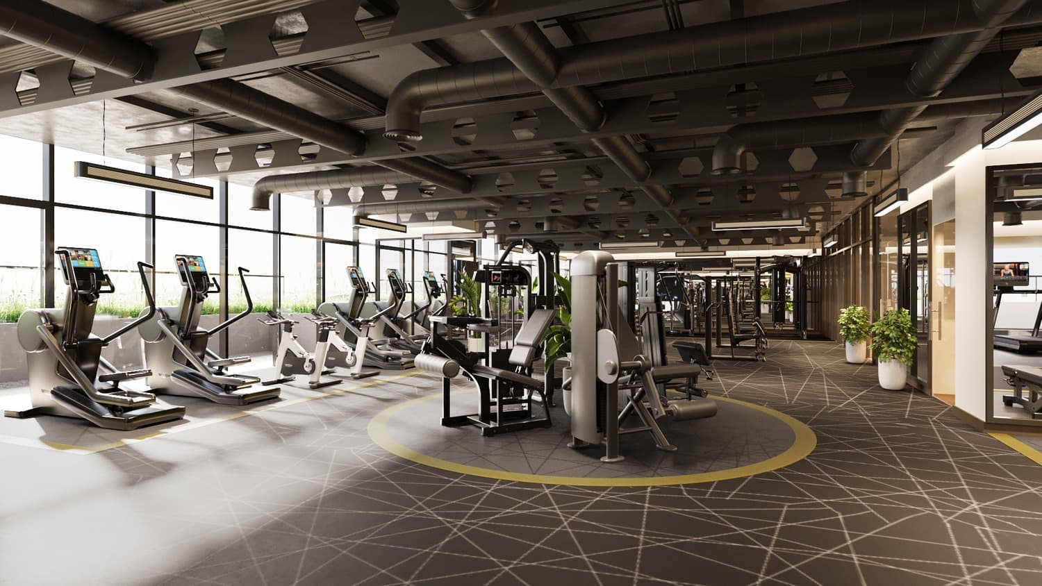 Me Do Re amenity Gym in JLT (Jumeirah Lake Towers), Dubai, by Me Do Re Properties DMCC