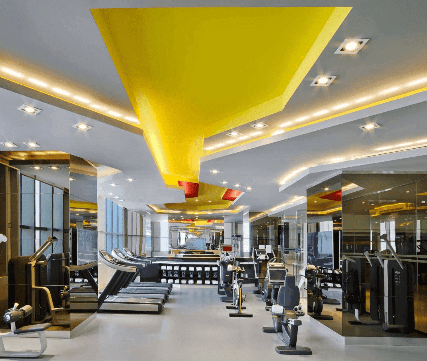 Meera Tower amenity High-Tech Gym - Business Bay, Dubai - by Al Habtoor Group