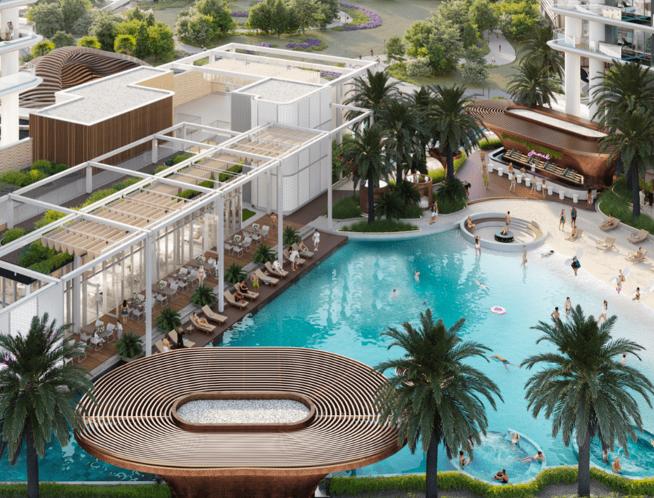 Mercer House amenity Beach Clubhouse - JLT (Jumeirah Lake Towers), Dubai - by Ellington