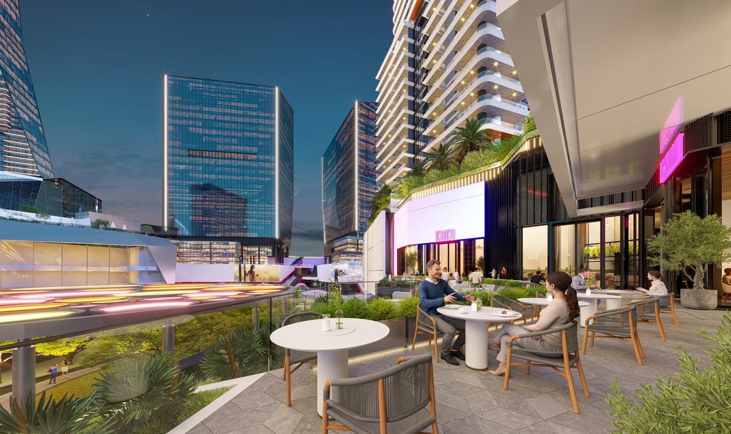 Mercer House amenity Restaurant - JLT (Jumeirah Lake Towers), Dubai - by Ellington