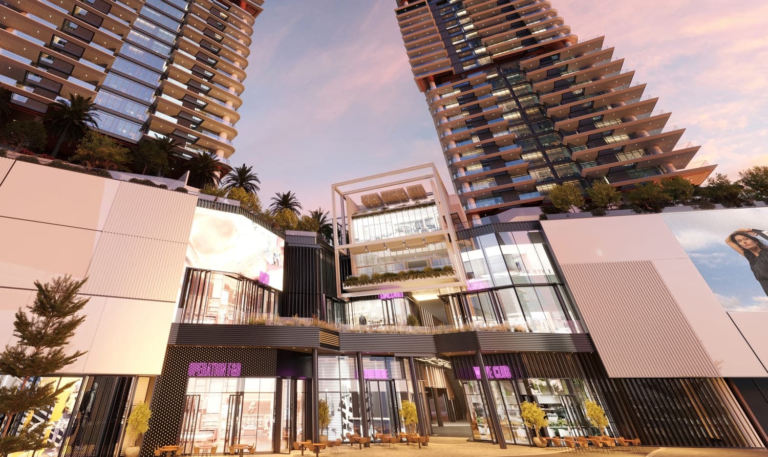 Mercer House amenity Retail Center - JLT (Jumeirah Lake Towers), Dubai - by Ellington
