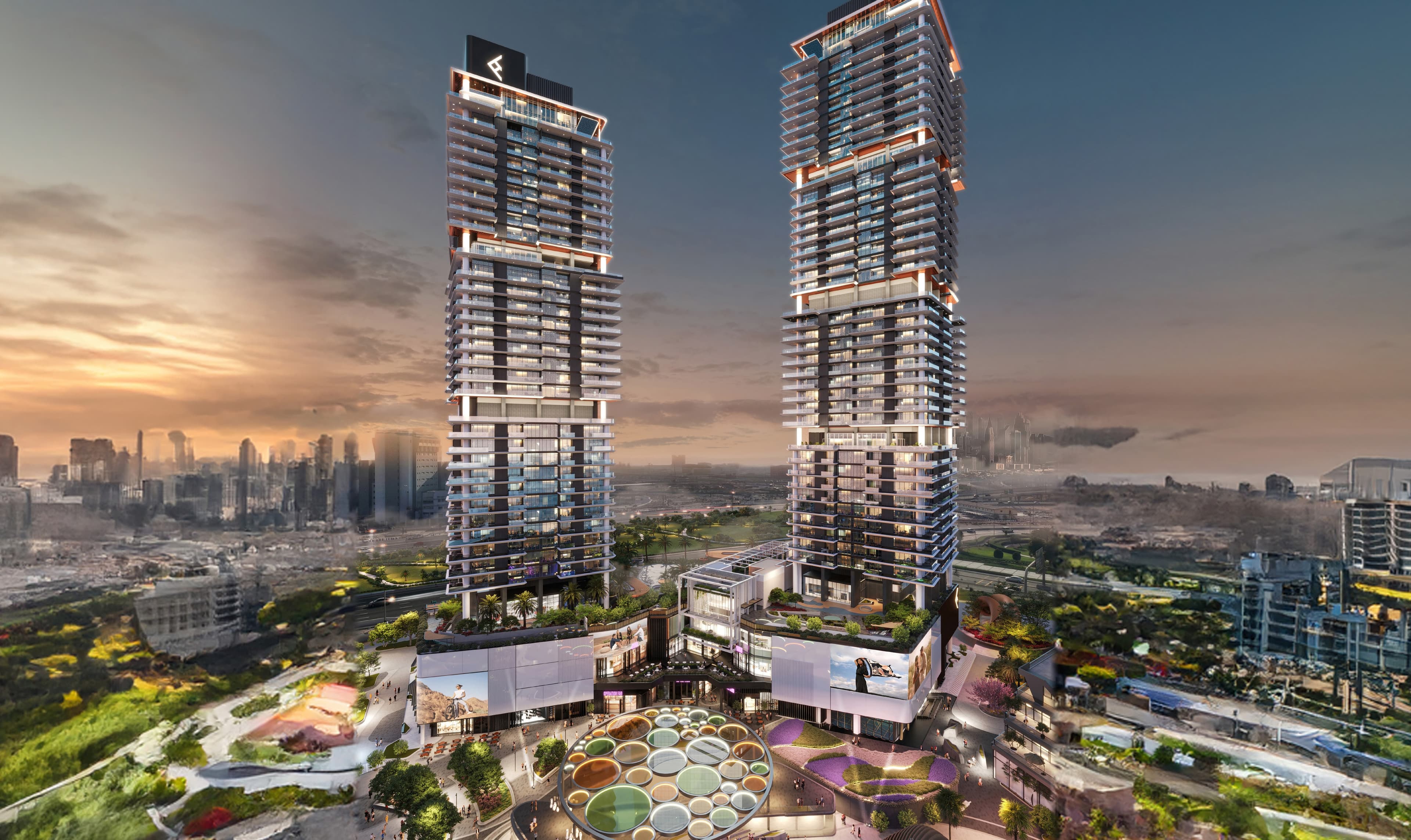 Mercer House exterior view - JLT (Jumeirah Lake Towers), Dubai - by Ellington