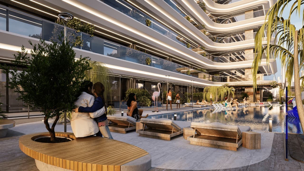 Miami amenity Swimming Pool - JVC (Jumeirah Village Circle), Dubai - by Samana